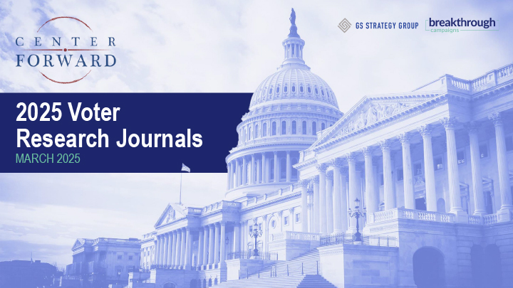 2025 Center Forward Voter Research Journals